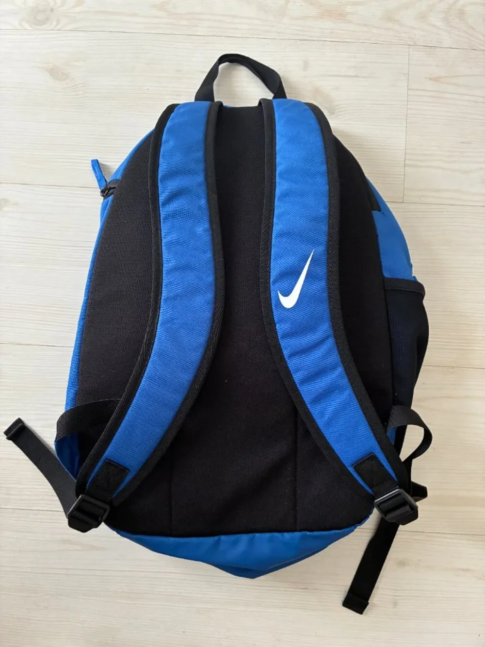 Nike Academy Team Soccer Backpack Blue Black Orange County Club Player #5